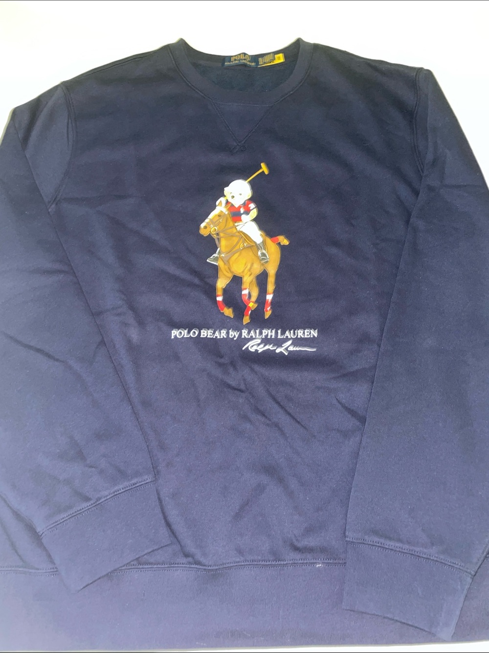 Polo Bear & Big Pony Fleece Sweatshirt NWOT 
Polo Ralph Lauren XL - Picture 2 of 8